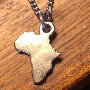 Continent of Africa Pendant / Necklace